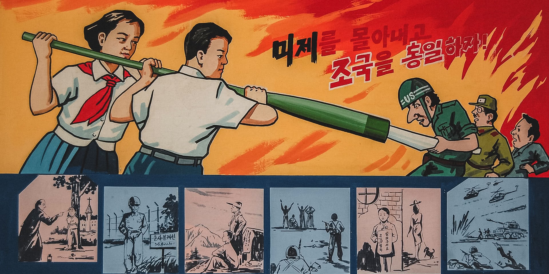 38th parallel cartoon