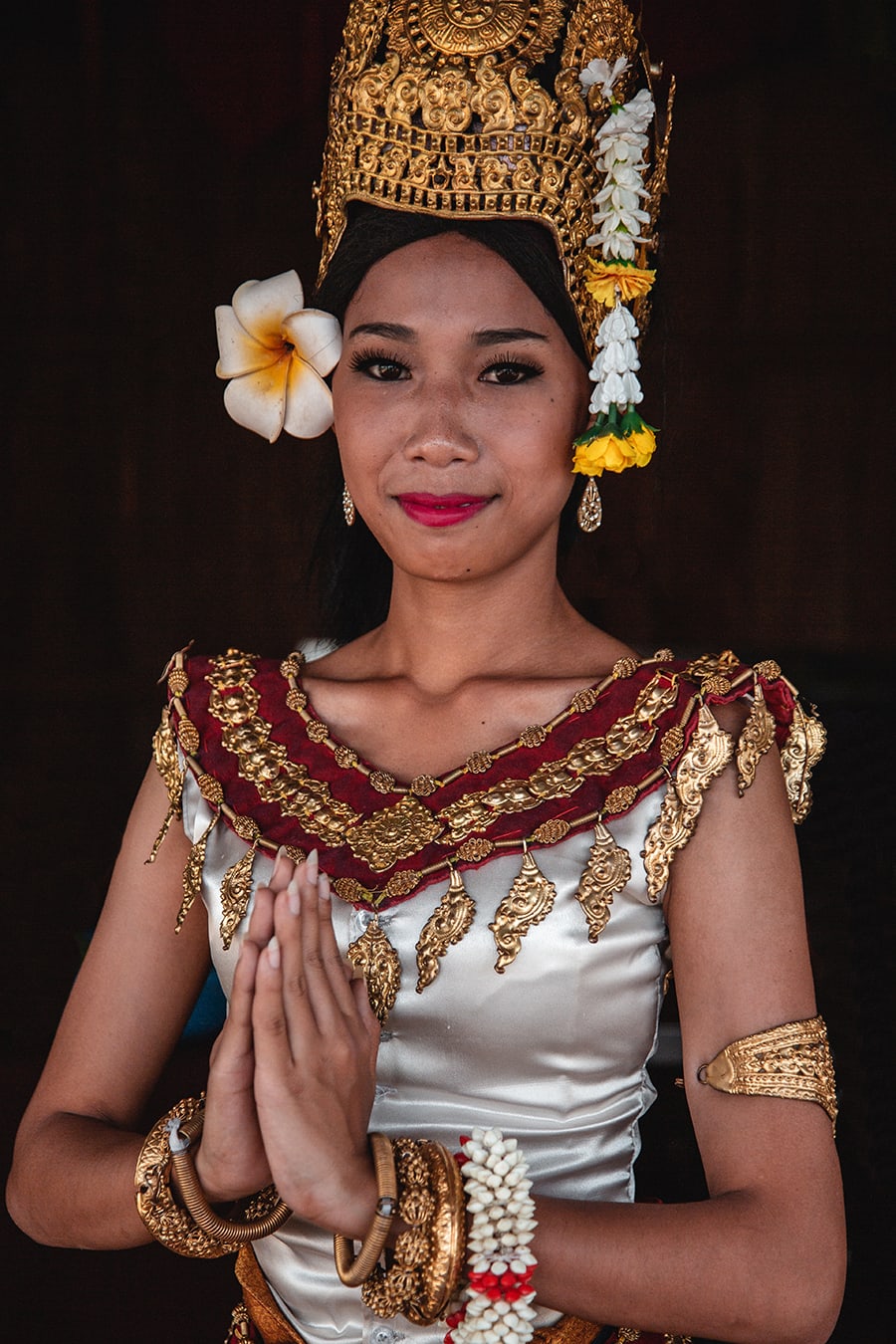 Apsara dancer in Siem Reap, Cambodia.