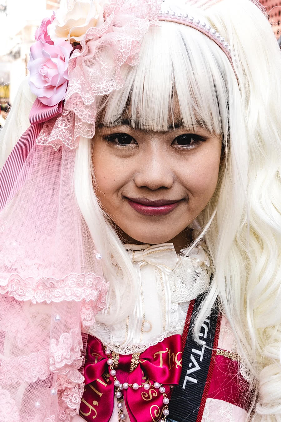 Japanese girl dressed for Cosplay in Tokyo.