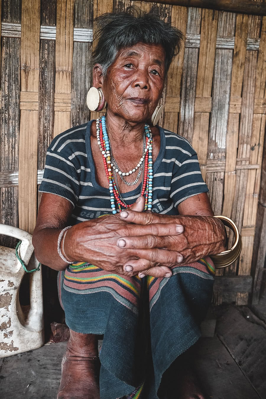 A woman from the Brao minority in Attapeu, southern Laos.